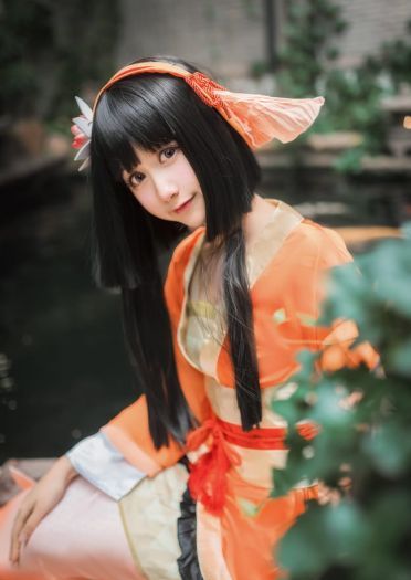 好运锦鲤 网易手游阴阳师 鲤鱼精 超可爱cosplay(1)