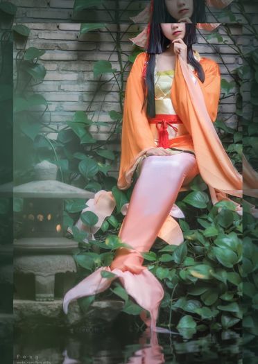 好运锦鲤 网易手游阴阳师 鲤鱼精 超可爱cosplay(1)