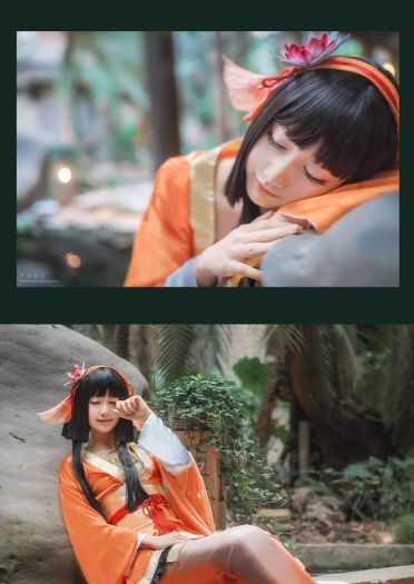 好运锦鲤 网易手游阴阳师 鲤鱼精 超可爱cosplay(1)