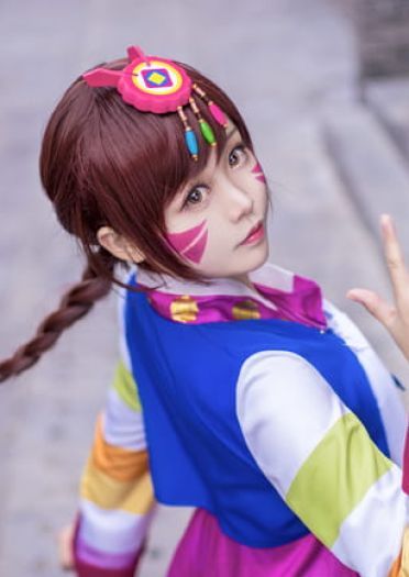 守望先锋Dv.a 新年皮肤COS