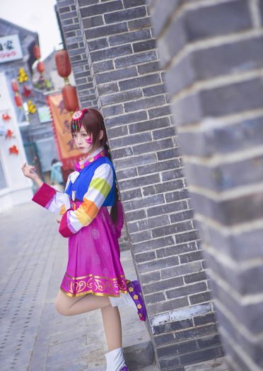 守望先锋Dv.a 新年皮肤COS