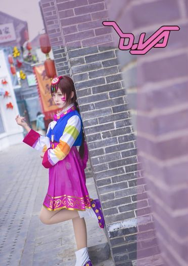 守望先锋Dv.a 新年皮肤COS