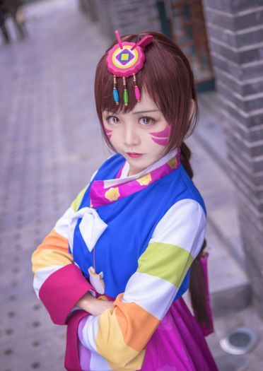 守望先锋Dv.a 新年皮肤COS