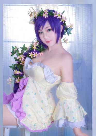 东条希童话觉醒 长发公主ver.cosplay