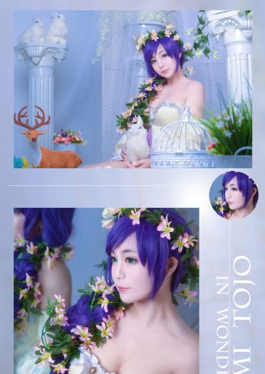 东条希童话觉醒 长发公主ver.cosplay