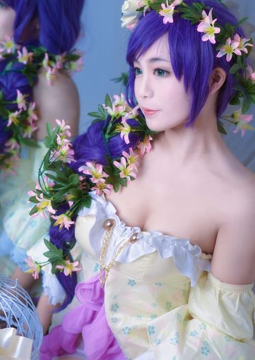 东条希童话觉醒 长发公主ver.cosplay
