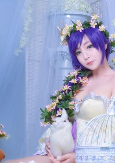 东条希童话觉醒 长发公主ver.cosplay