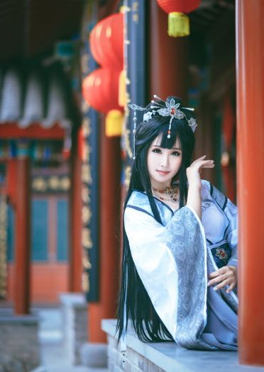 奇迹暖暖之鸣鹤之应 cosplay