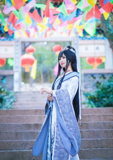 奇迹暖暖之鸣鹤之应 cosplay