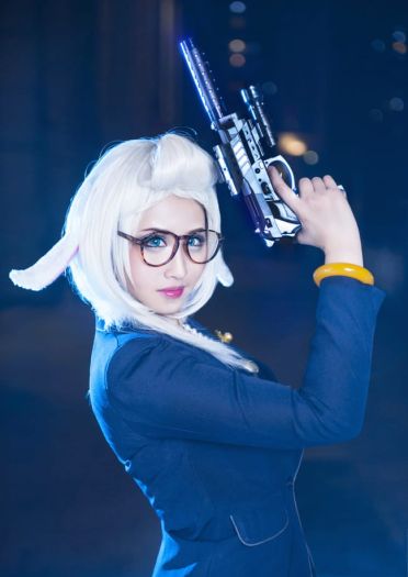 疯狂动物城 双面绵羊 cosplay(1)