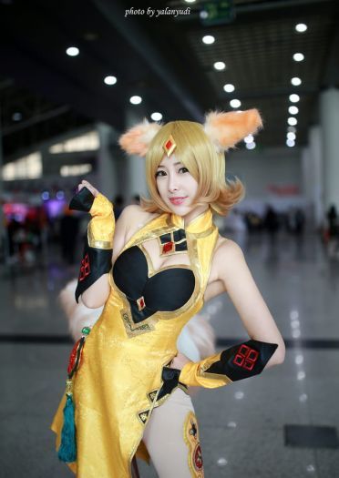 王者荣耀——妲己 场照