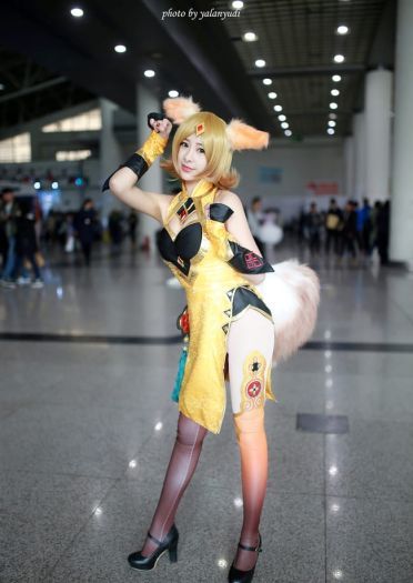 王者荣耀——妲己 场照