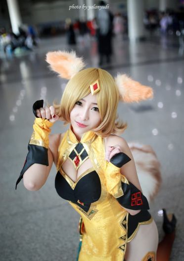 王者荣耀——妲己 场照