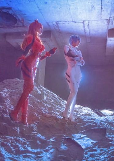 新世纪福音战士 明日香&绫波丽 cosplay