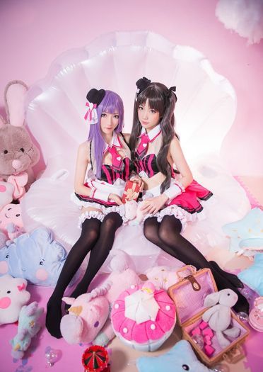 街头巧克力女仆 远坂凛cos