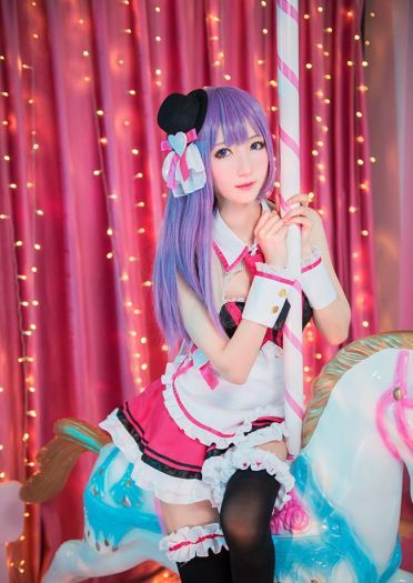 街头巧克力女仆 远坂凛cos