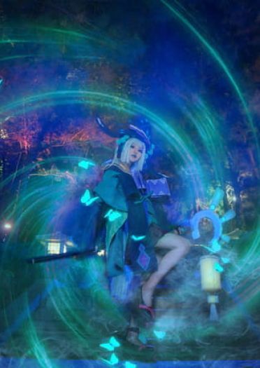 阴阳师-青行灯 诶呀，怎么了，你说想听我的故事？