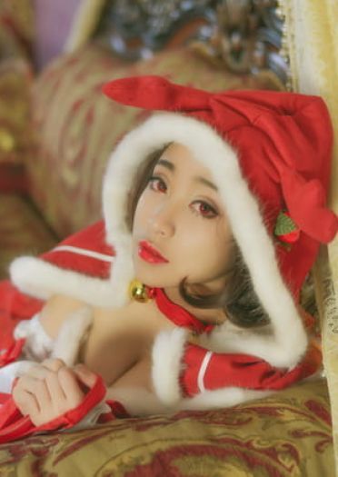 貂蝉 圣诞恋歌 王者荣耀 cos正片