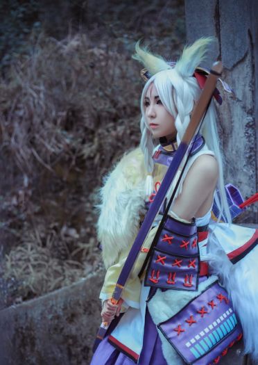 用足，胴造，备弓，起弓，拉弓，会，离，残心---阴阳师白狼