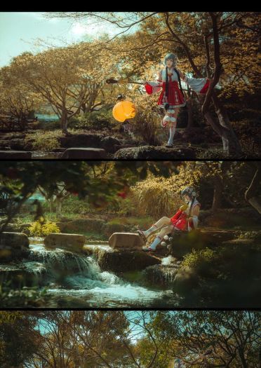 王者荣耀 大乔 伊势女巫 cosplay(1)