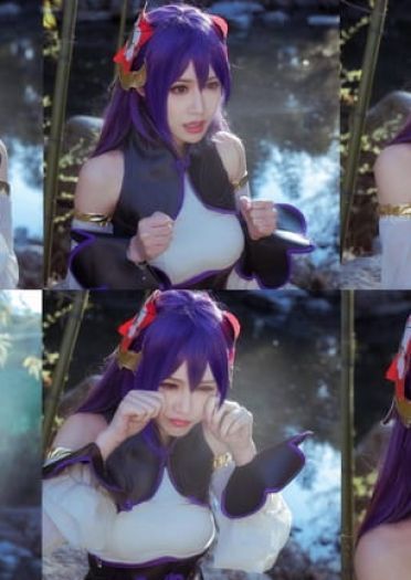 仙剑奇侠传幻 璃镜颜彤 cosplay