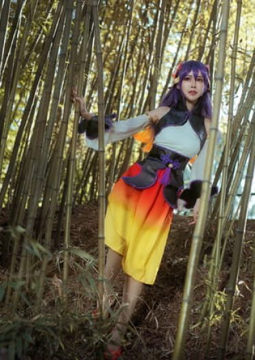 仙剑奇侠传幻 璃镜颜彤 cosplay