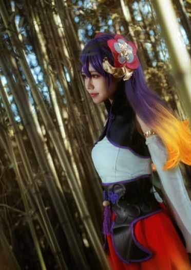 仙剑奇侠传幻 璃镜颜彤 cosplay