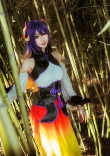 仙剑奇侠传幻 璃镜颜彤 cosplay