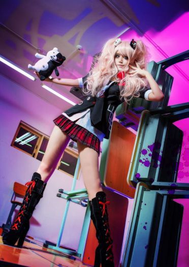 参透绝望  江之岛盾子  cosplay