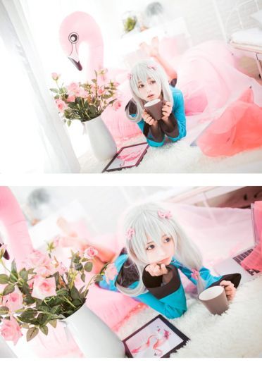 埃罗芒阿老师 超可爱cosplay(1)