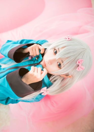 埃罗芒阿老师 超可爱cosplay(1)