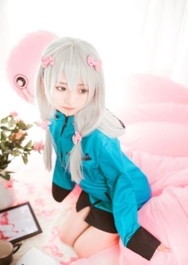 埃罗芒阿老师 超可爱cosplay(1)