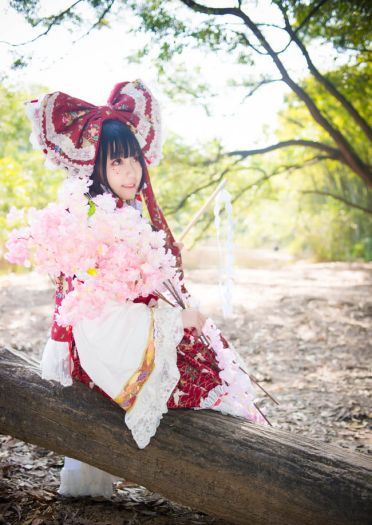 东方project 博丽灵梦 cosplay(1)