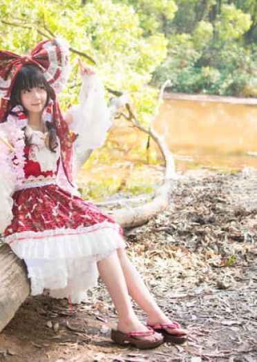 东方project 博丽灵梦 cosplay(1)