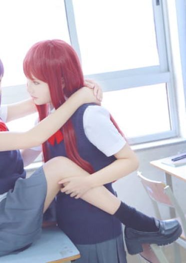 人渣的本愿 安乐冈花火&绘鸠早苗CP COS