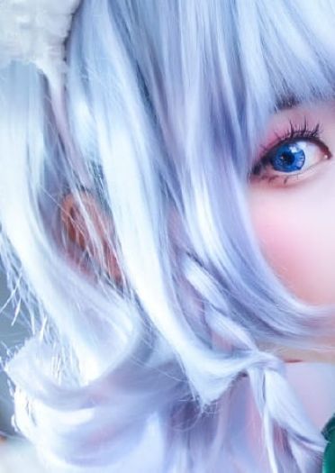 十六夜咲夜蓝宝石礼服COS