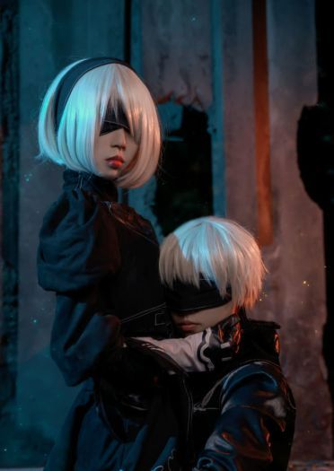 尼尔：机械纪元 2B小姐姐&9S小哥哥 CP COS(1)