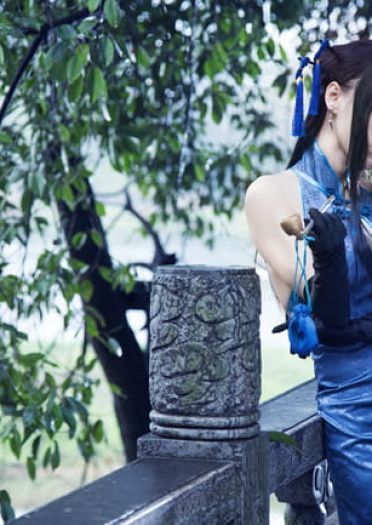 剑网三 唐门旗袍装COS