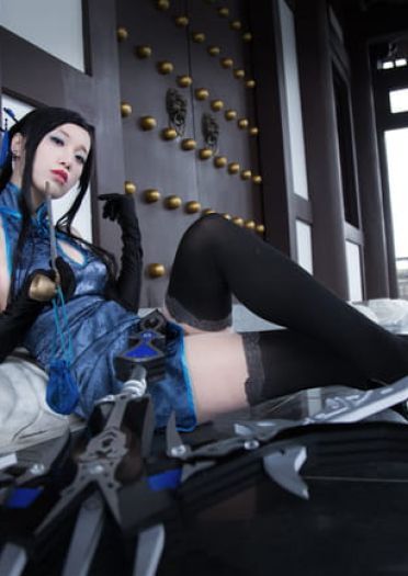 剑网三 唐门旗袍装COS