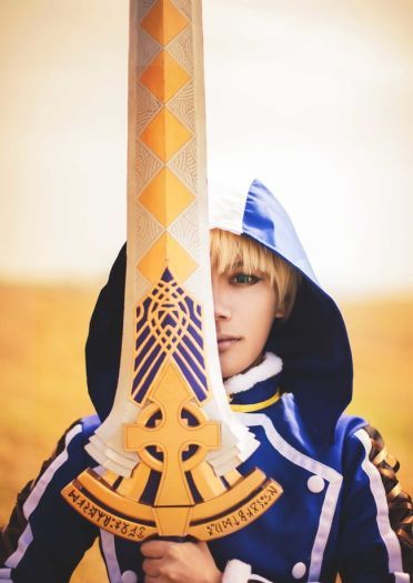 Fate/Prototype Saber旧剑 亚瑟王COS
