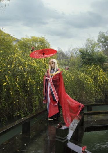 霹雳布袋戏 刀邪—阴川蝴蝶君COS