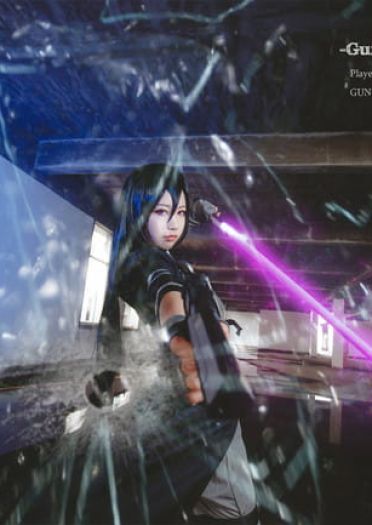 刀剑神域GGO 朝田诗乃X桐人 COS