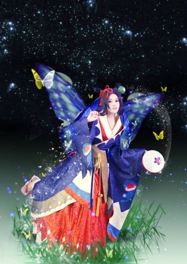 阴阳师 请不要恐慌 蝴蝶精COS