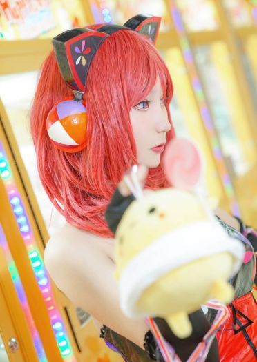 LoveLive! 西野木真姬 猫耳礼服 COS