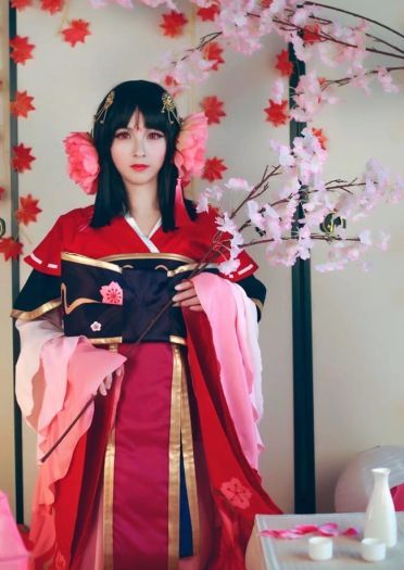 阴阳师 樱花妖 COS