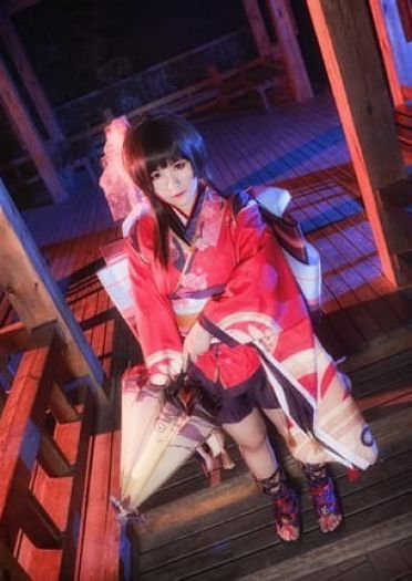 阴阳师 神乐·盛夏的夜晚 COS