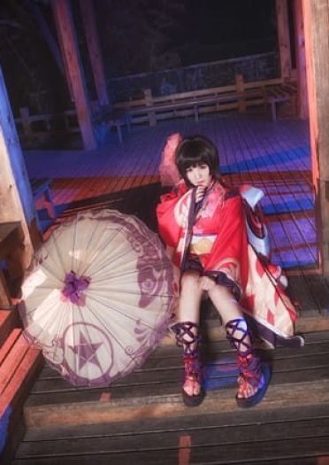 阴阳师 神乐·盛夏的夜晚 COS
