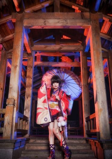 阴阳师 神乐·盛夏的夜晚 COS