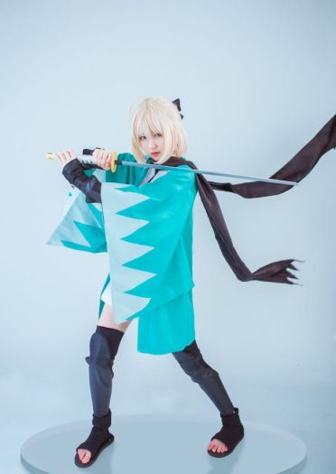 FGO 樱Saber 冲田总司 COS