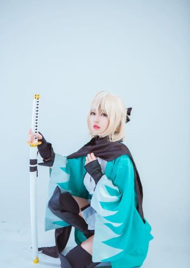 FGO 樱Saber 冲田总司 COS